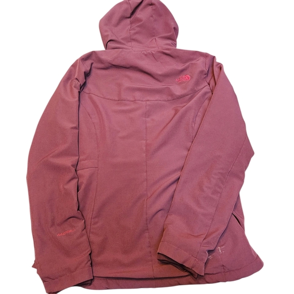The North Face Shelbe Raschel Maroon pre-owned Womens L - Picture 3 of 10